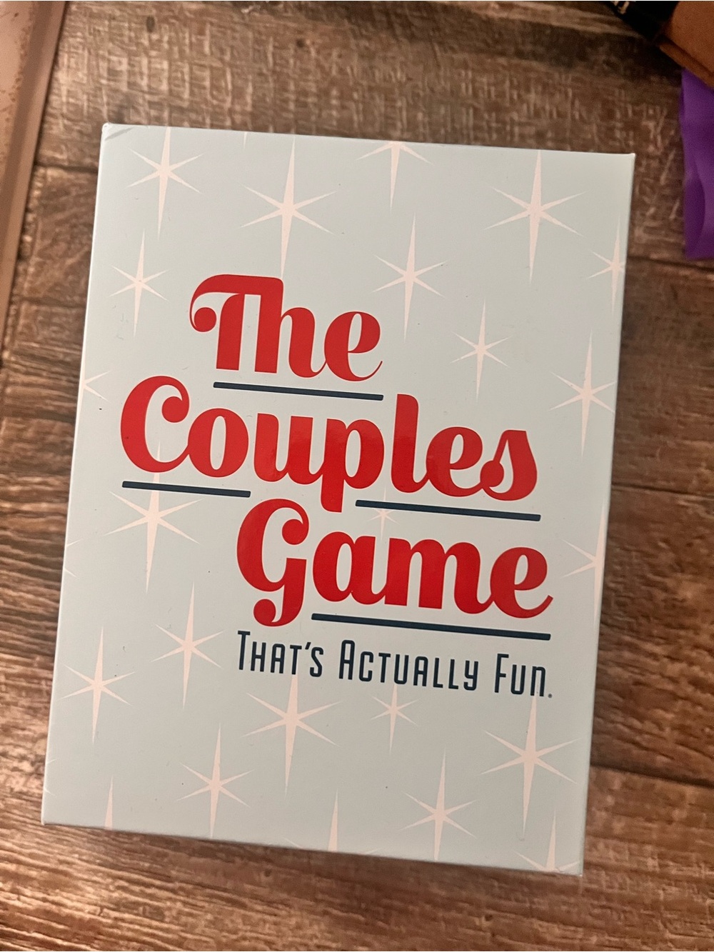 The Couples Game - Light Blue and Red Couples Card Game